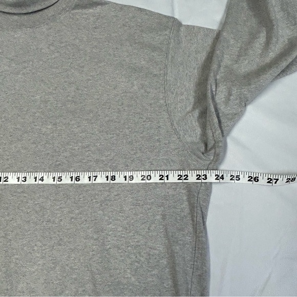 Carhartt Mens Long Sleeve Turtleneck Shirt Cotton Gray XL - Picture 6 of 9